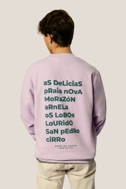SUDADERA LILA/AZUL "SADA"