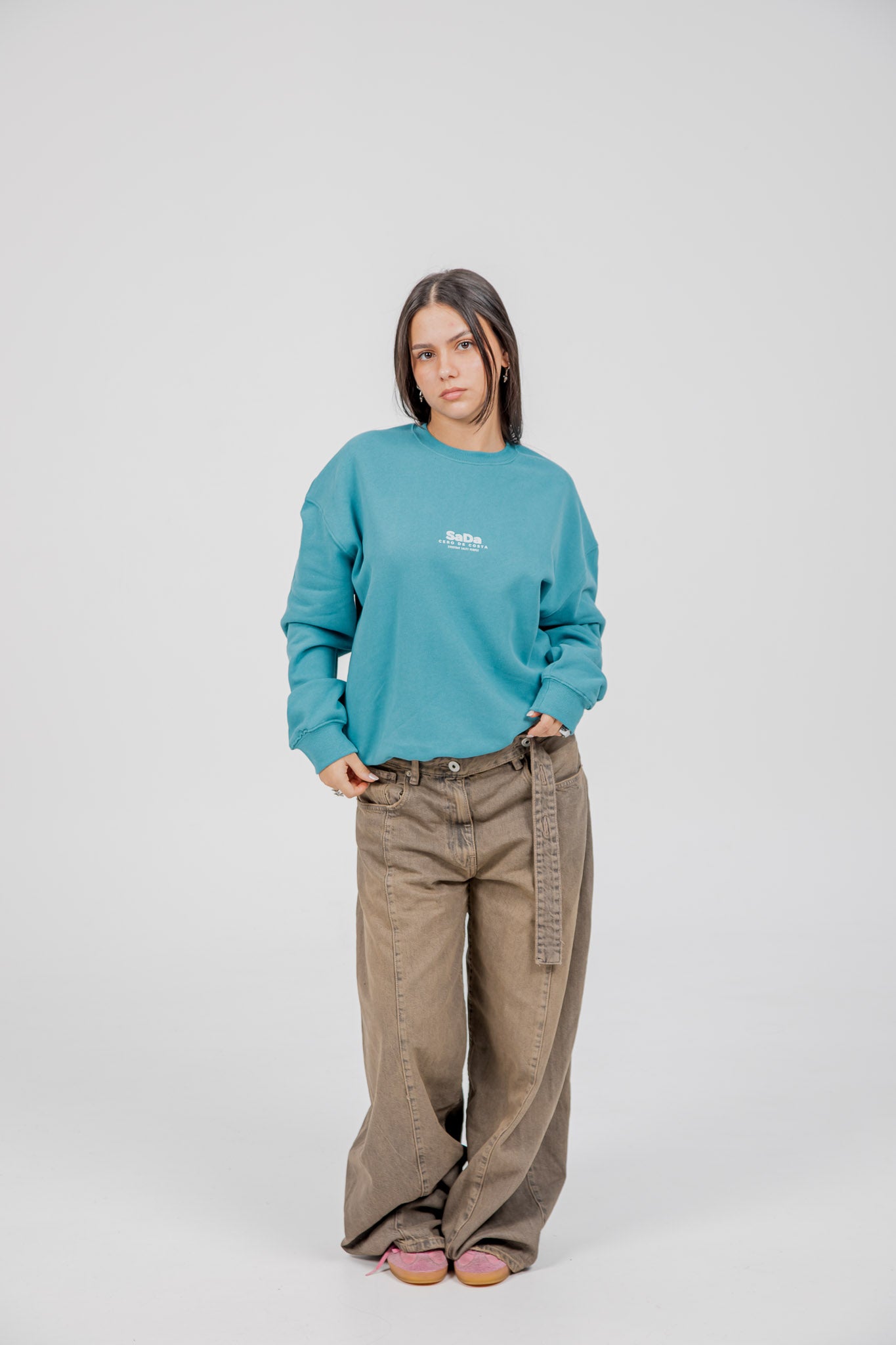 SUDADERA AZUL/CELESTE "SADA"