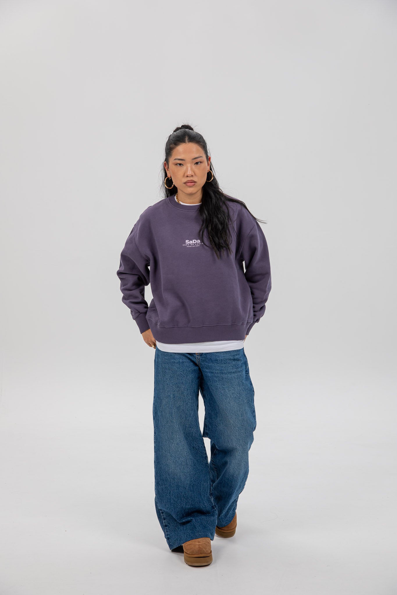 SUDADERA MORADO/LILA "SADA"