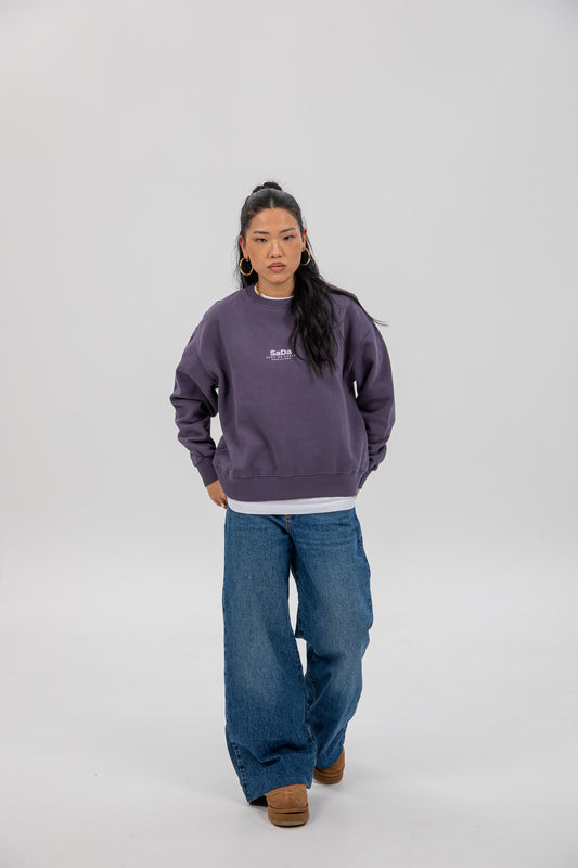 PURPLE/LILAC SWEATSHIRT "SADA"