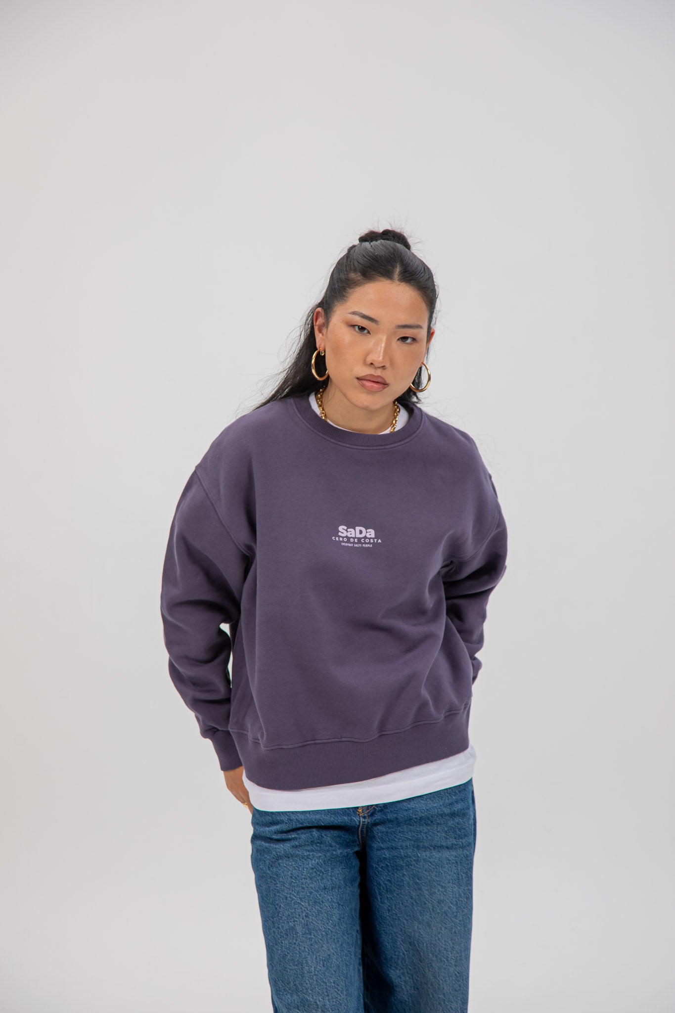 SUDADERA MORADO/LILA "SADA"