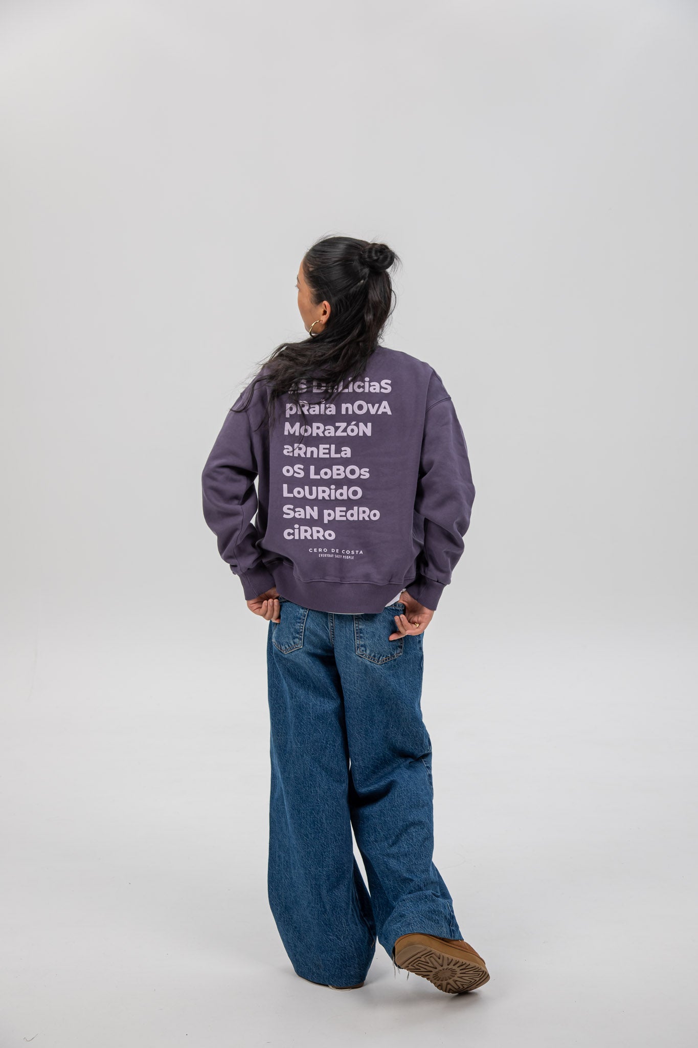 SUDADERA MORADO/LILA "SADA"