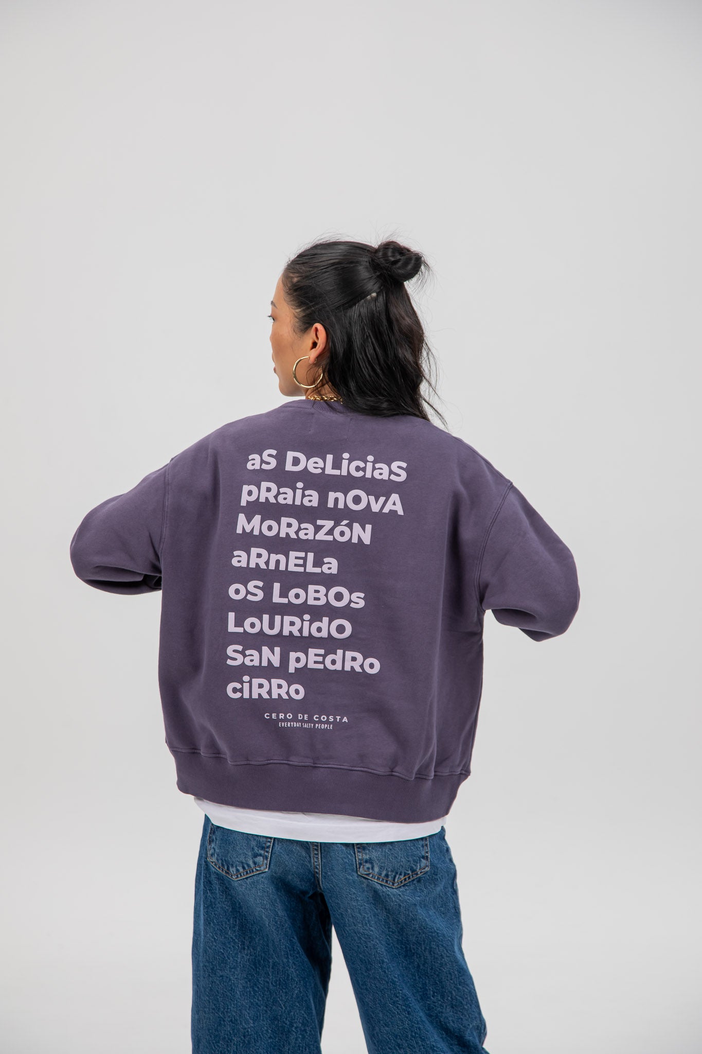 SUDADERA MORADO/LILA "SADA"