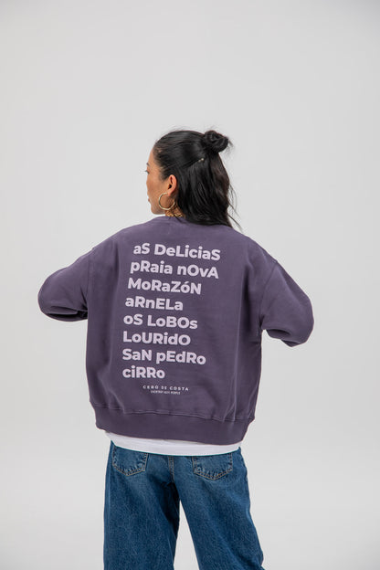 SUDADERA MORADO/LILA "SADA"