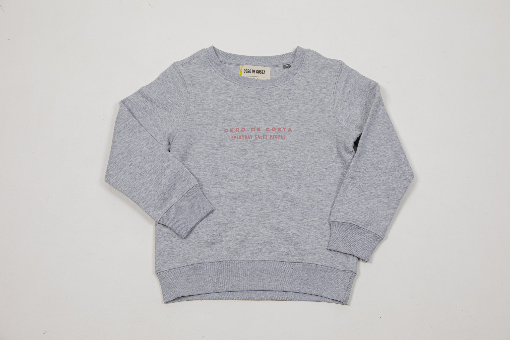 SUDADERA GRIS/ROSA PLAYAS SURF KIDS