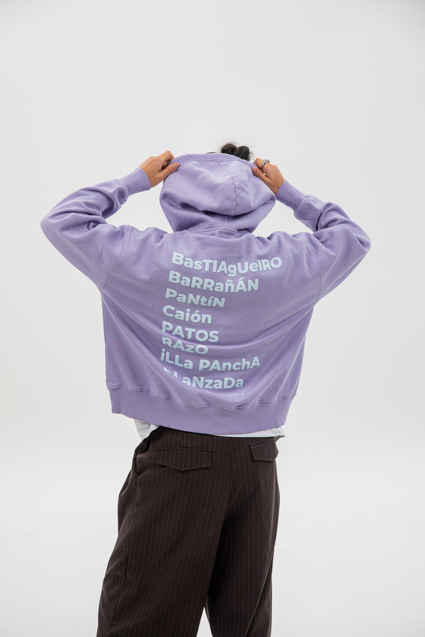 LILAC/MAUVE "SURF BEACHES" HOODIE