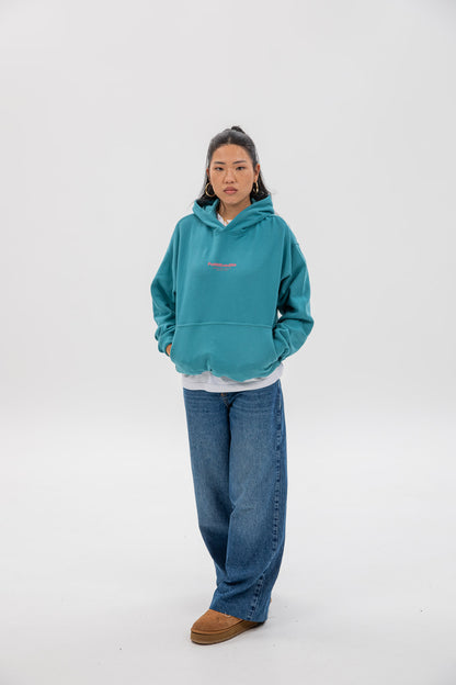 BLUE/PINK "PONTEVEDRA" HOODIE