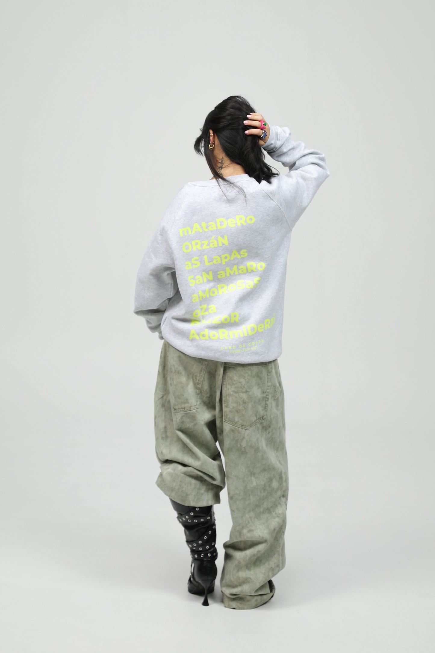 GREY/NEUROUS SWEATSHIRT "A CORUÑA"