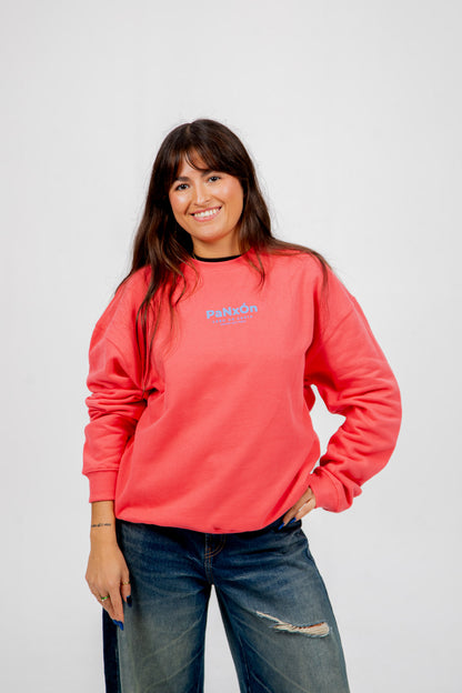 FUCHSIA/BLUE "PANXÓN" SWEATSHIRT