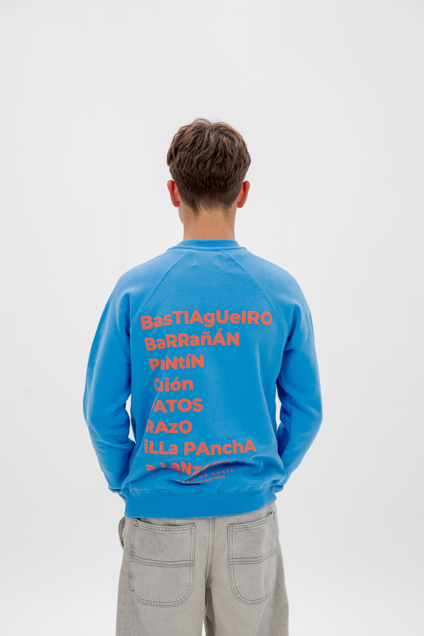 SUDADERA AZUL TIZA/ROSA 