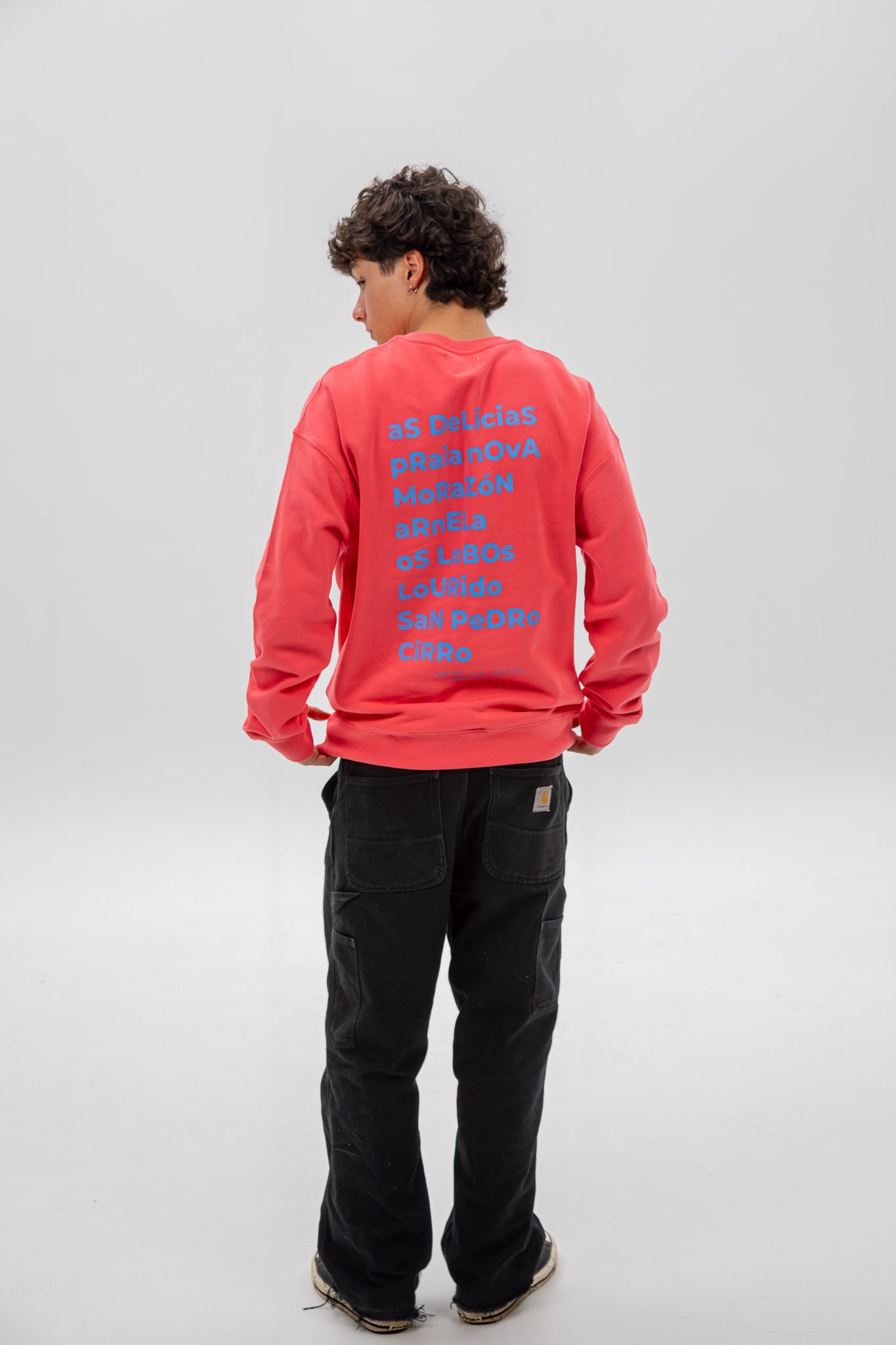 SUDADERA FUCSIA/CELESTE 