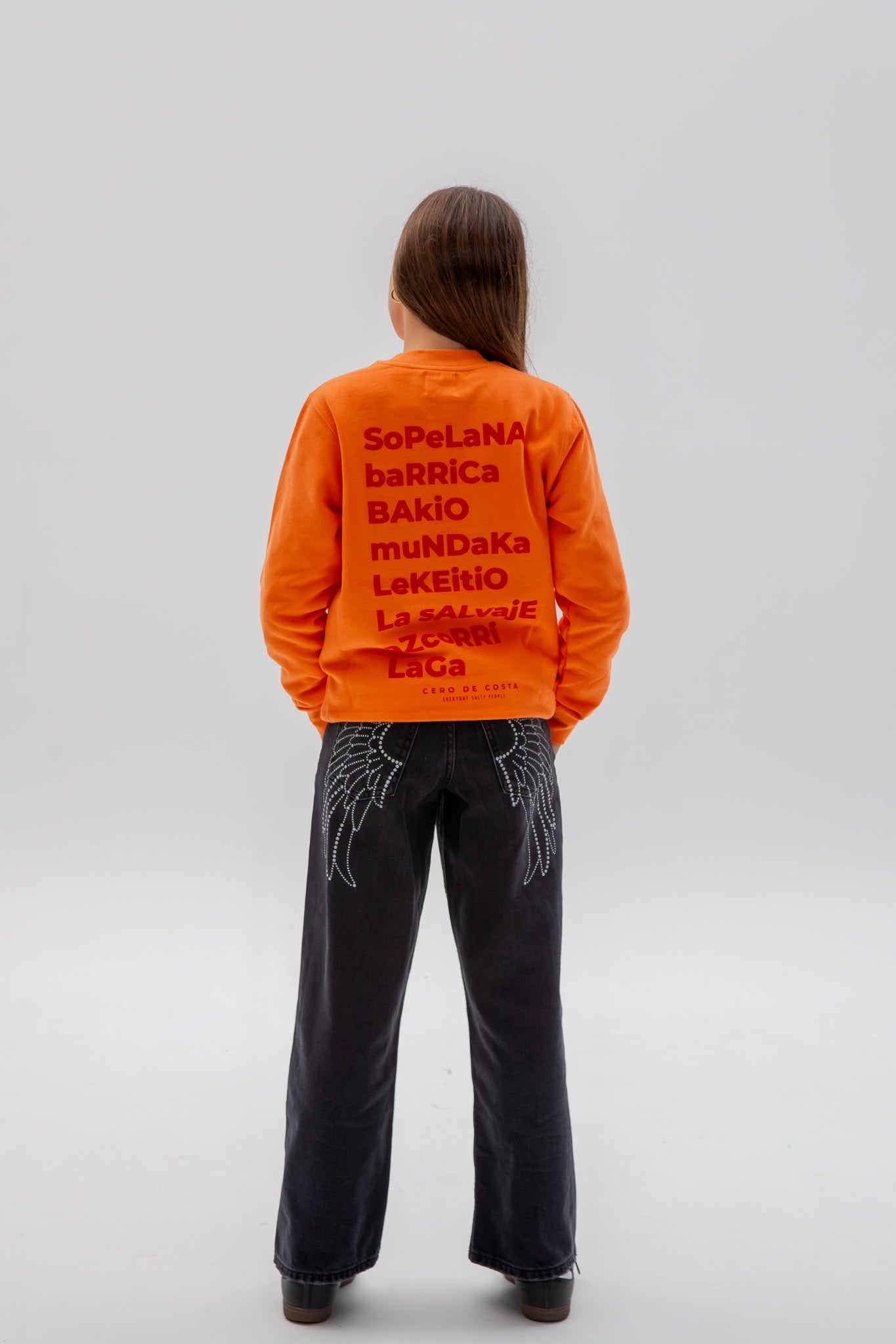 SUDADERA CORAL/ROJO "BILBAO"