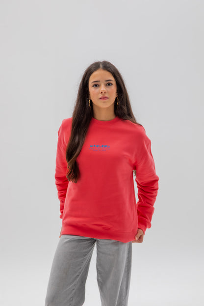 FUCHSIA/BLUE "ORTIGUEIRA" SWEATSHIRT