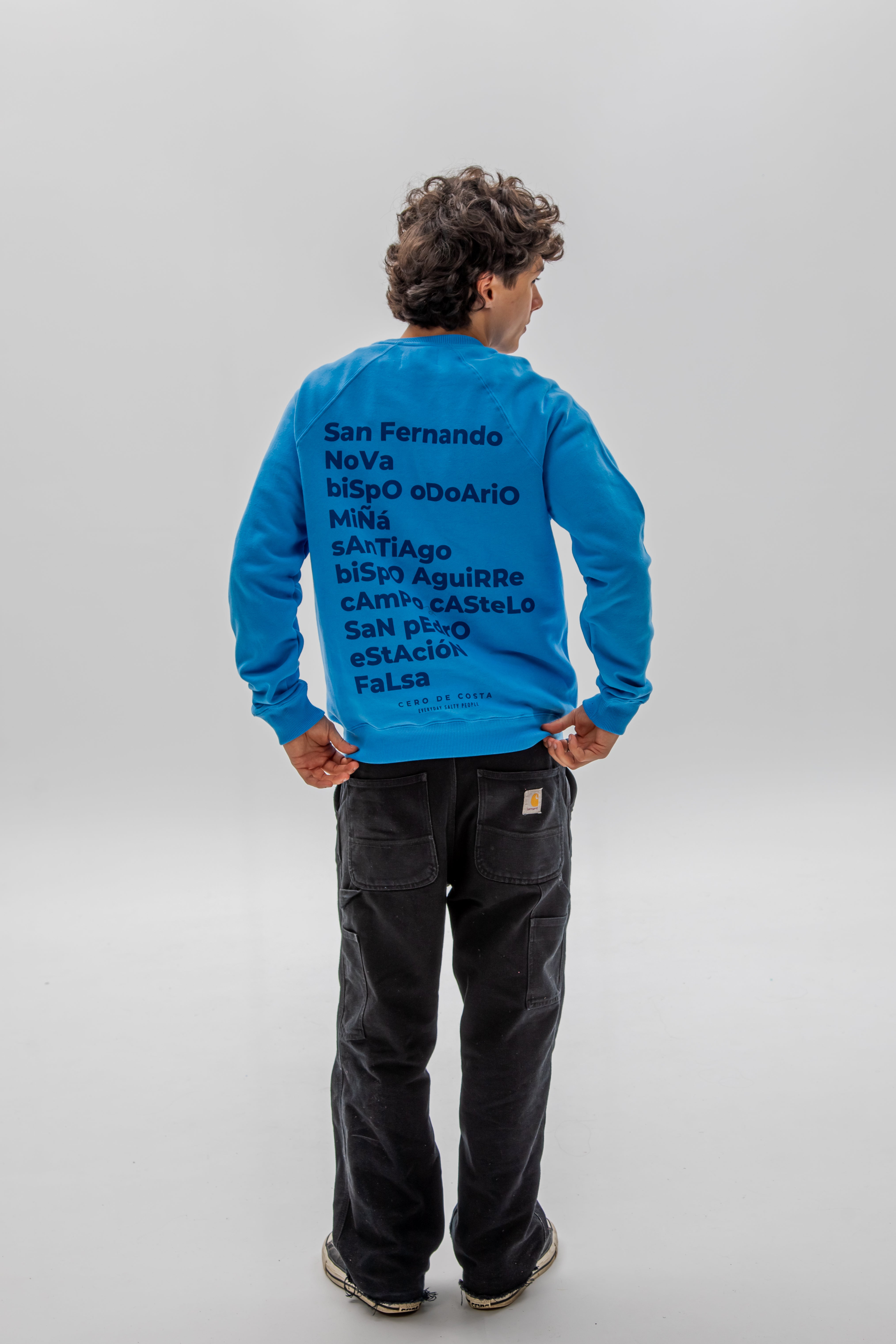 SUDADERA AZUL TIZA/AZUL 