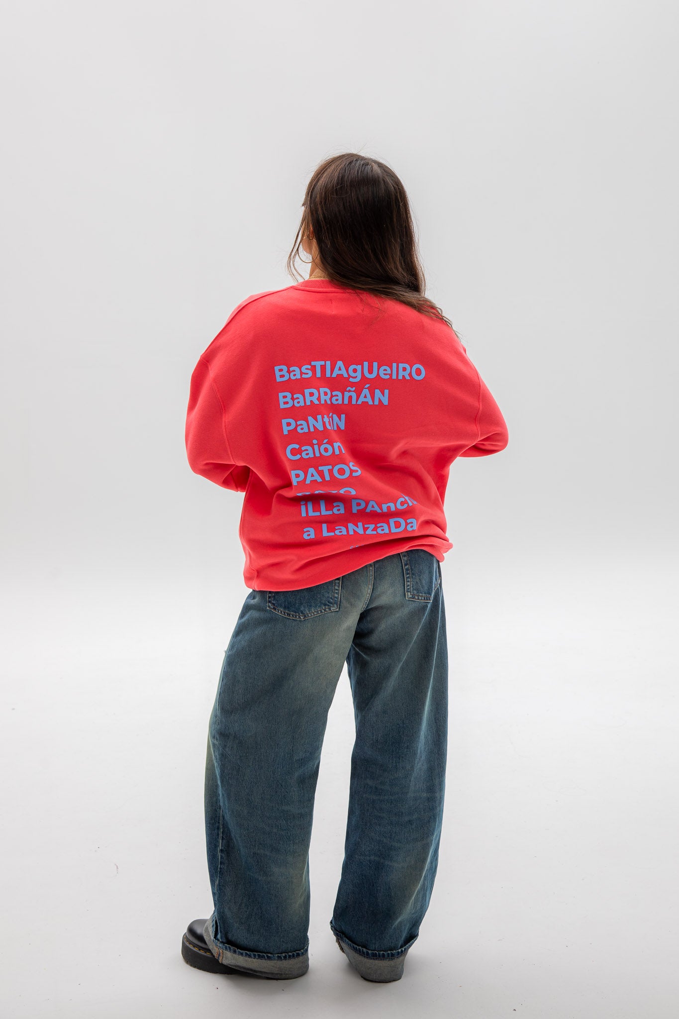 SUDADERA FUCSIA/CELESTE "PLAYAS SURF ESTRELLAS"