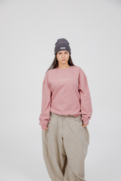 PINK/BEIGE "MORRAZO" SWEATSHIRT