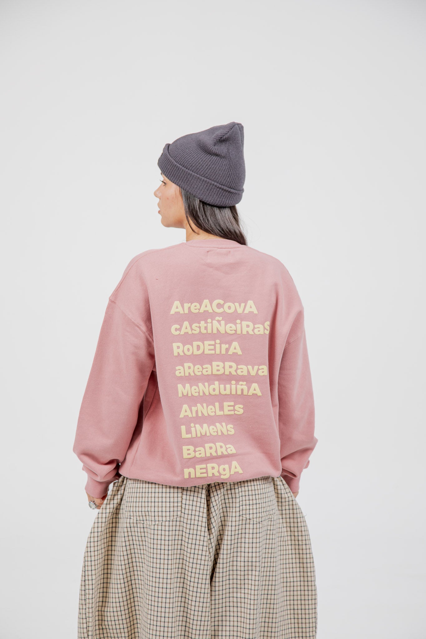 PINK/BEIGE "MORRAZO" SWEATSHIRT