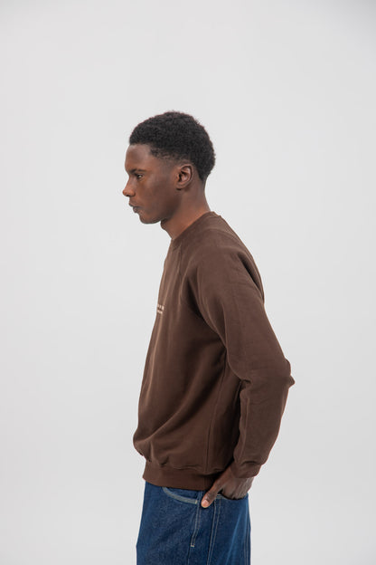 BROWN/BEIGE "VIGO" SWEATSHIRT