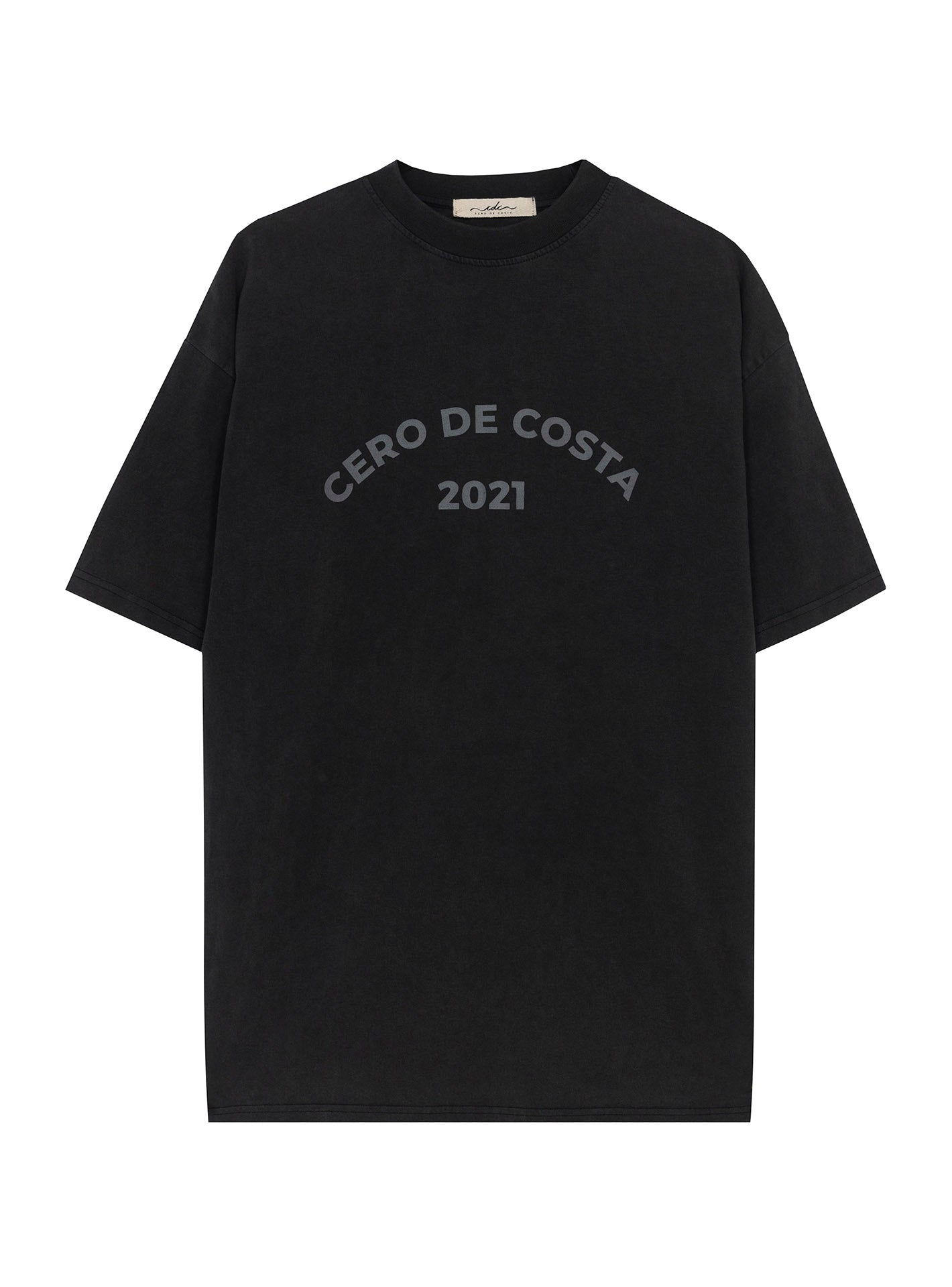 Camiseta oversize gris/antracita CDC