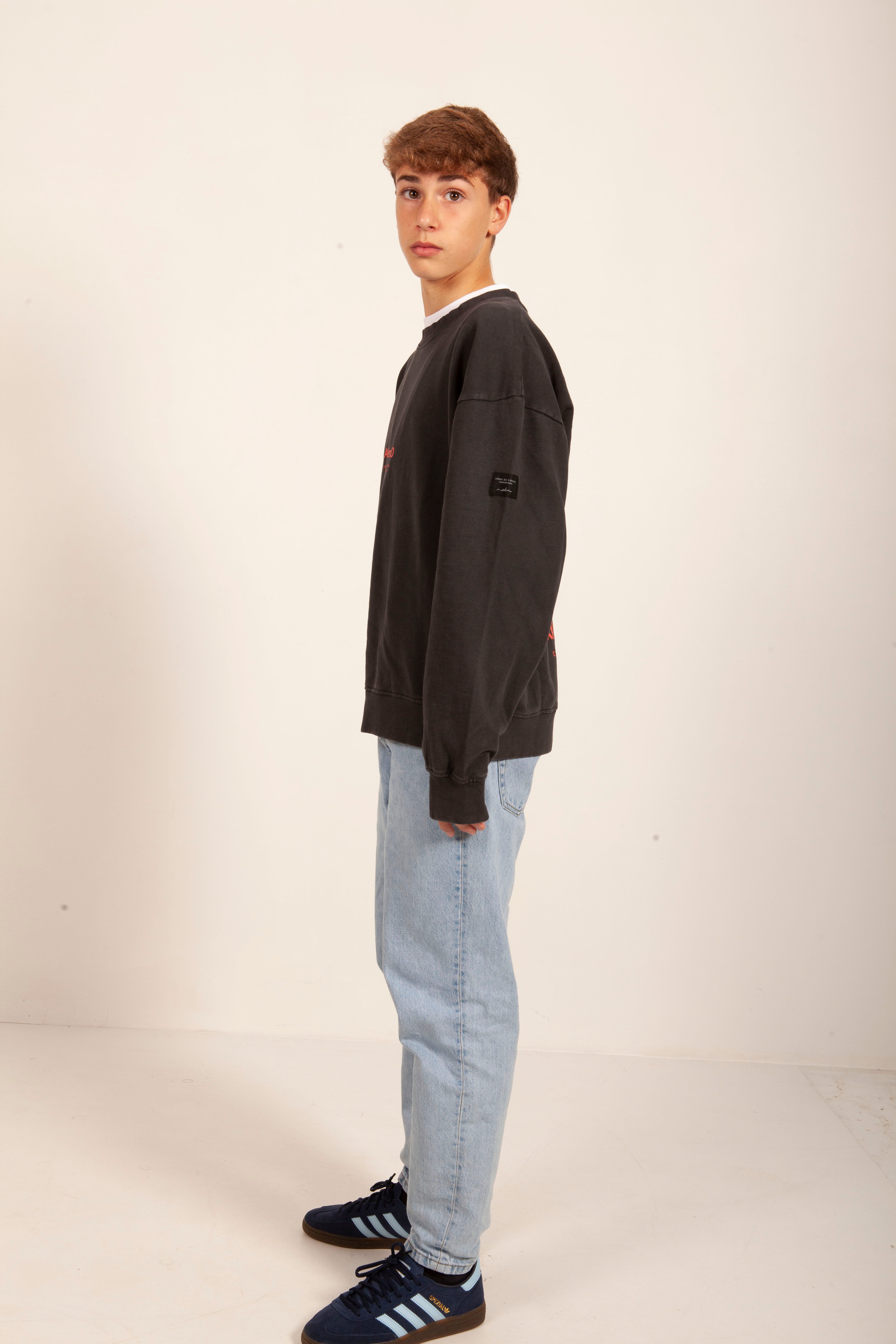 SUDADERA ANTRACITA/QUISQUILLA "SANXENXO"