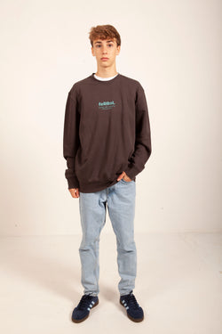 SUDADERA ANTRACITA/AZUL "FERROL"