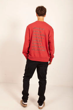 SUDADERA ROJO/GRANATE "FERROL"