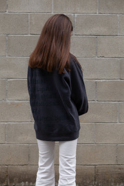 SUDADERA ANTRACITA "LA CORUÑA" RELIEVE