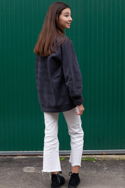 SUDADERA ANTRACITA "LA CORUÑA" RELIEVE