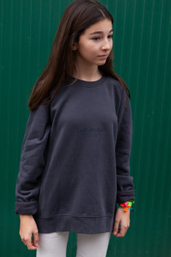SUDADERA ANTRACITA "LA CORUÑA" RELIEVE