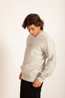 SUDADERA VERDE MENTA “MADRID”