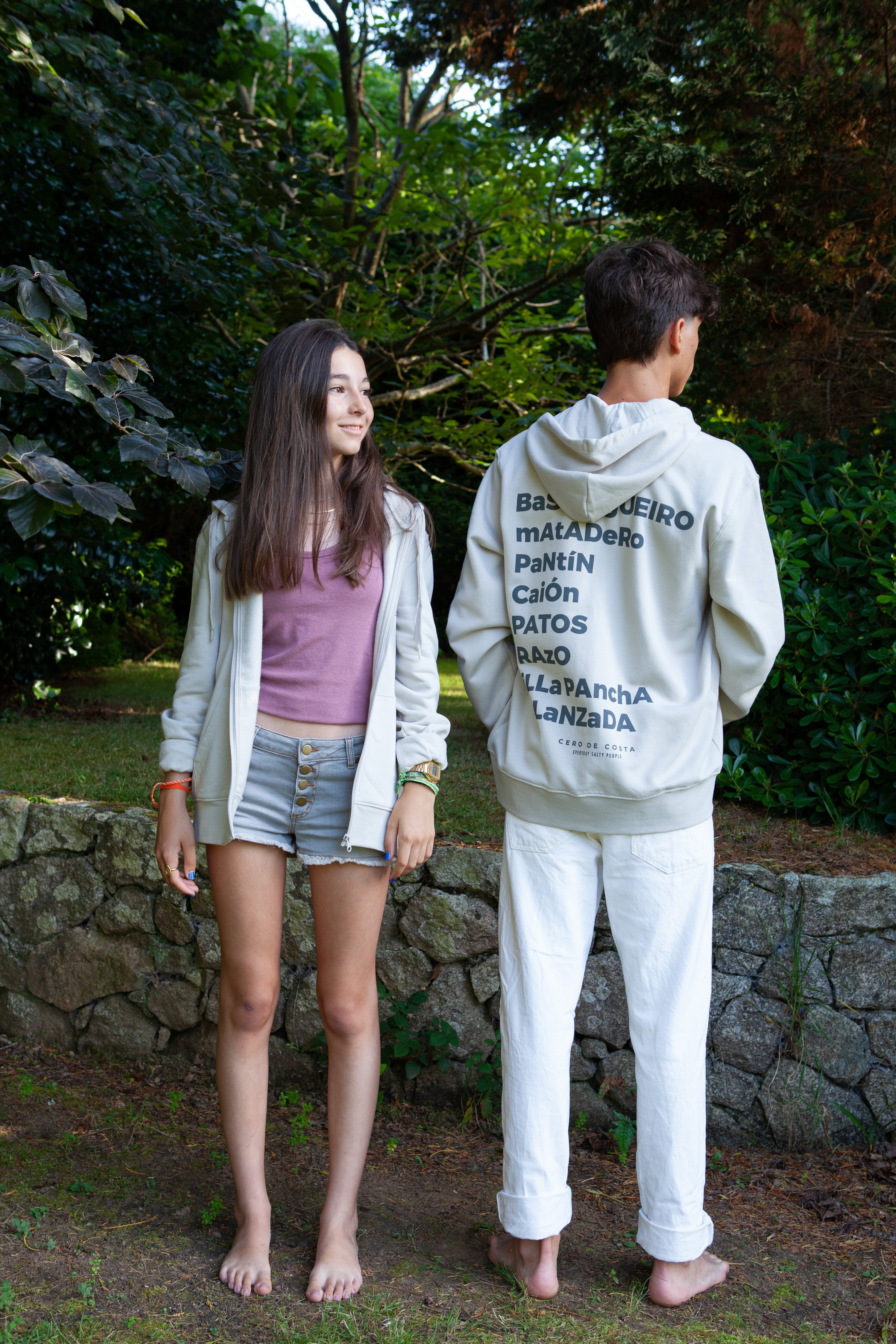SUDADERA CREMALLERA GRIS/ANTRACITA "CERO DE COSTA"