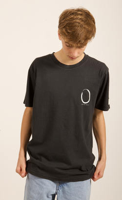 CAMISETA ANTRACITA/BLANCO “CERO DE COSTA” PLAYAS SURF