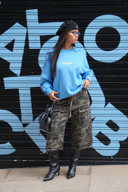 SUDADERA AZUL TIZA/AMARILLO LA CORUÑA