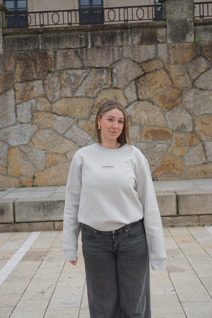 SAND/GREEN "MALLORCA" SWEATSHIRT