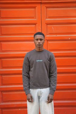 SUDADERA ANTRACITA/AZUL "SANTIAGO CIUDAD"