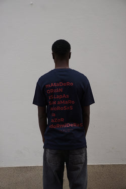 CAMISETA MARINO/GRANATE "LA CORUÑA" PLAYAS CIUDAD