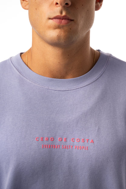 SUDADERA LILA-TIZA/ROSA "PLAYAS RAZO"
