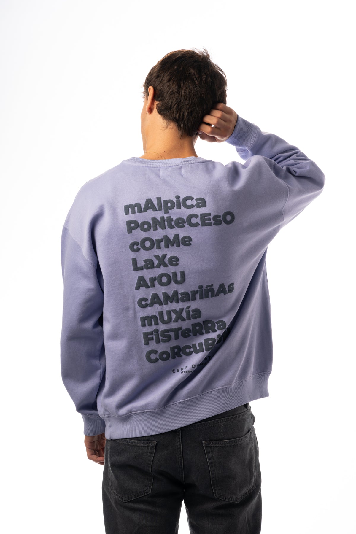 SUDADERA LILA-TIZA/AZUL "OS FAROS" – foto 5