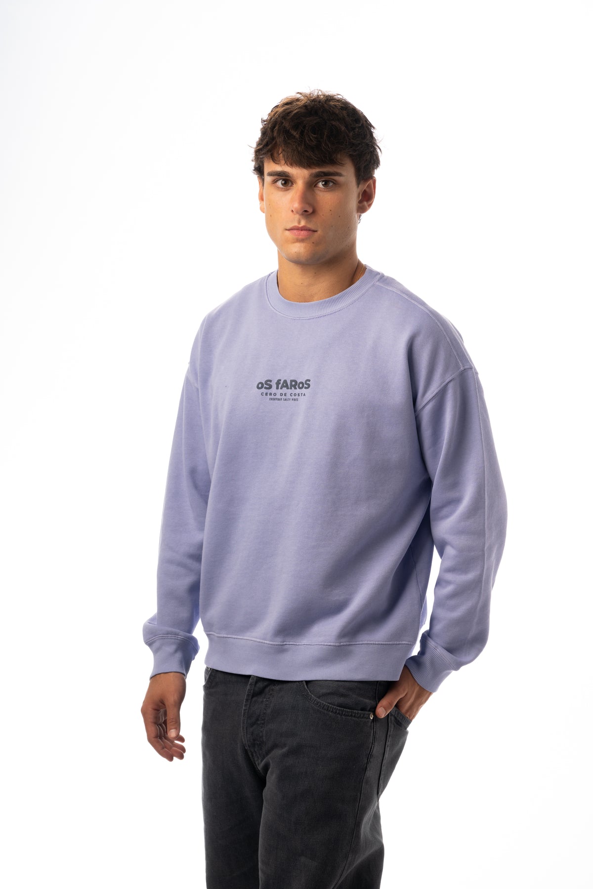 SUDADERA LILA-TIZA/AZUL "OS FAROS" – foto 8