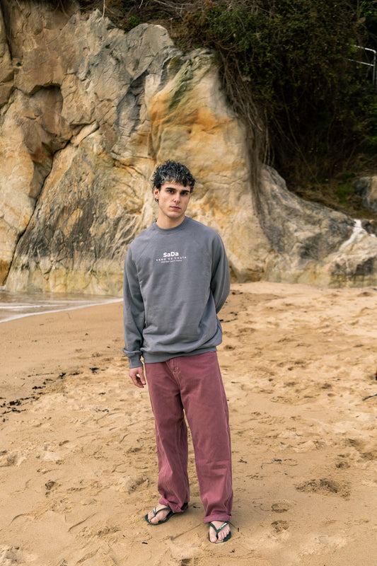 GREY/PINK "SADA" SWEATSHIRT