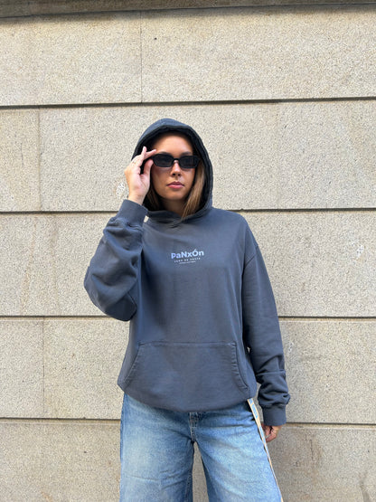 "PANXÓN" GREY/BLUE SWEATSHIRT
