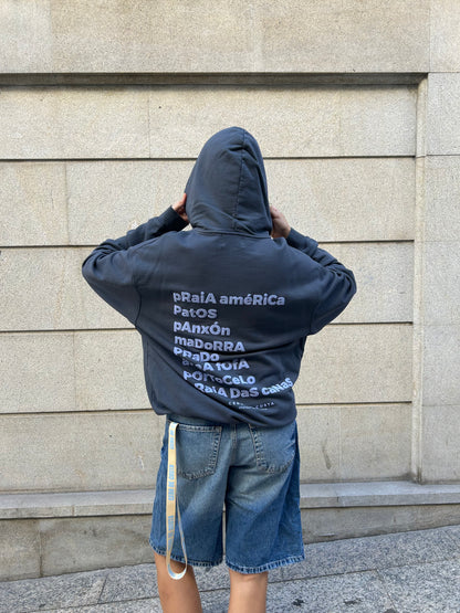 "PANXÓN" GREY/BLUE SWEATSHIRT