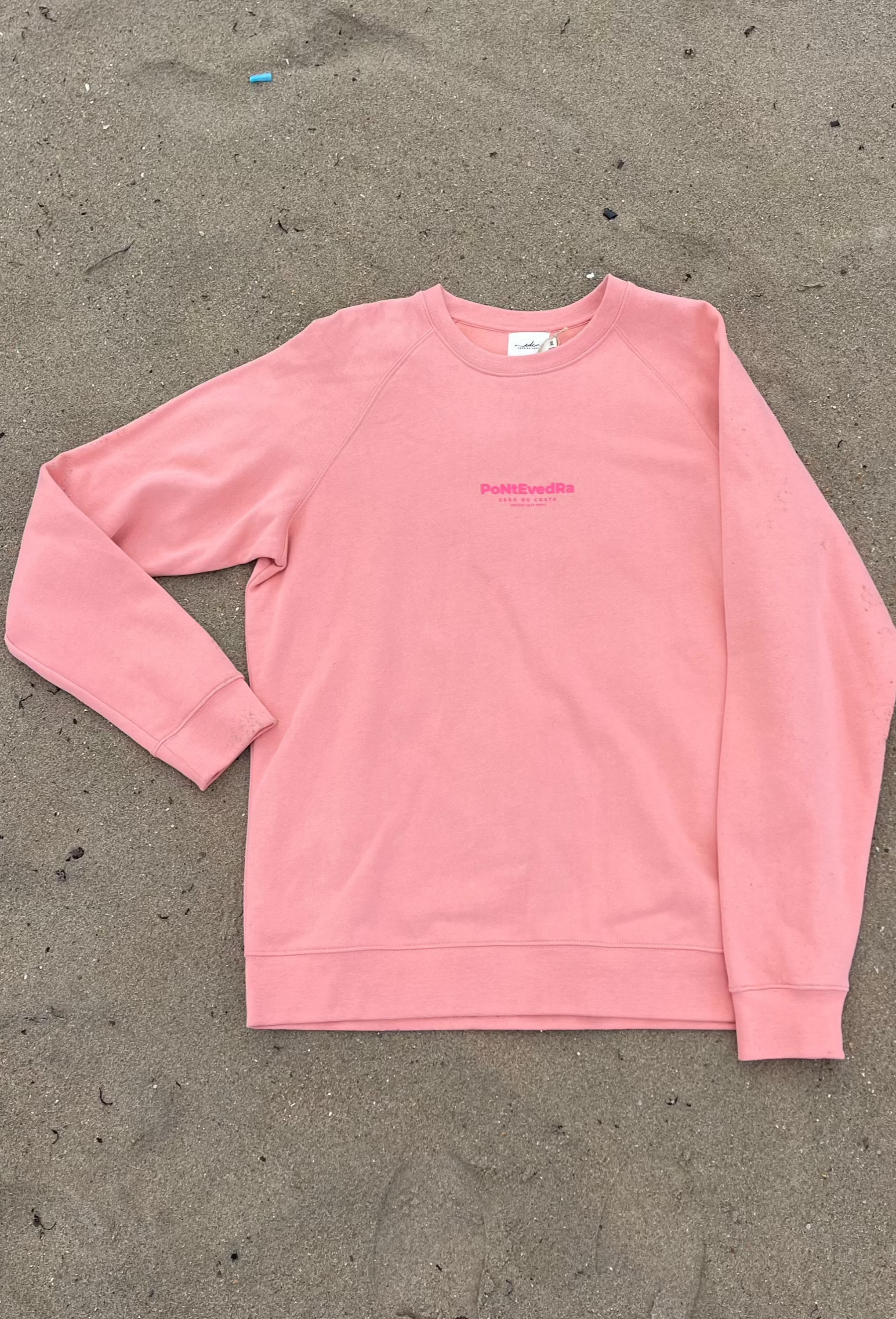 SUDADERA ROSA SALMÓN/ROSA "PONTEVEDRA"