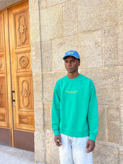 SUDADERA VERDE/AMARILLO "VIGO CERO DE COSTA"