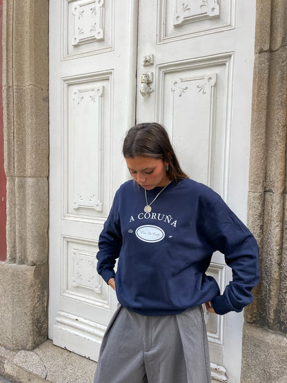 MARINO/SC SWEATSHIRT "A CORUÑA PHOTO SUPERKARMEN"