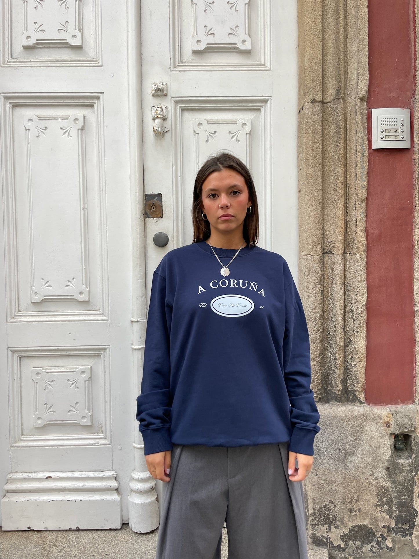 MARINO/SC SWEATSHIRT "A CORUÑA PHOTO SUPERKARMEN"