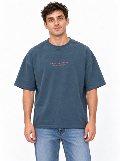 CAMISETA ANTRACITA/QUISQUILLA "MORRAZO"