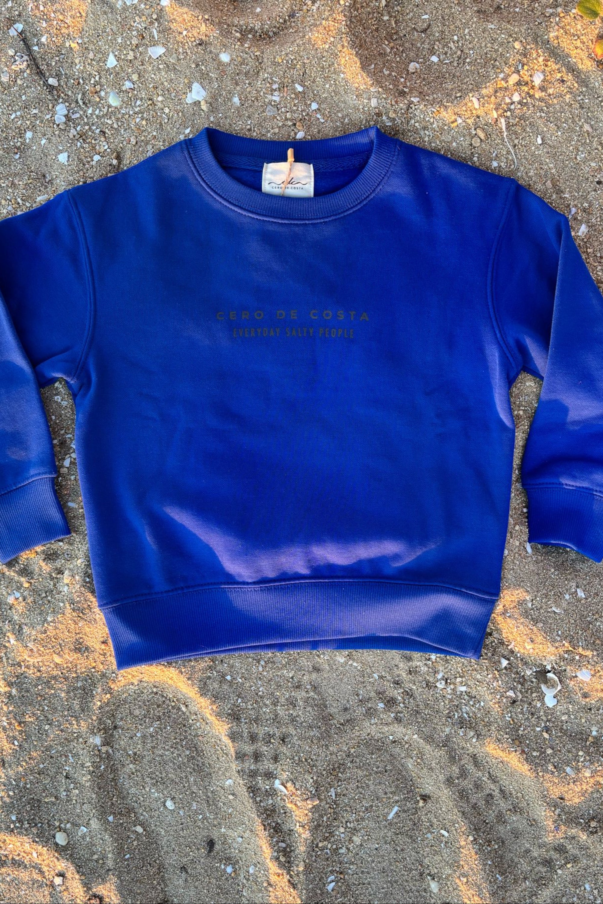SUDADERA KIDS AZUL/PLATA PONTEVEDRA