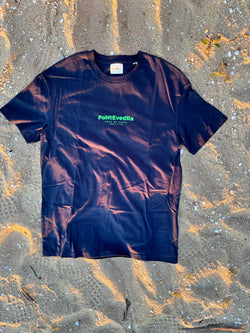 CAMISETA ALGODÓN ORGÁNICO MARINO/VERDE “PONTEVEDRA”