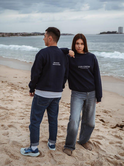 SUDADERA MARINO/BLANCO "LUA GAMING" EDICIÓN ESPECIAL